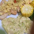 Cooksnap dari adeladel untuk resep Chicken Salted Egg with Mashed Potato