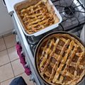 El cooksnap de Antonia Rojas 🌞 cuando hizo Kuchen de manzana.
