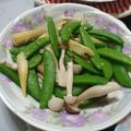 愛吃的小芸 的 沙茶甜豆 cooksnap
