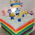 Cooksnap dari Titha Masitah untuk resep Rainbow Cake 8 telur Nya.Liem,enak & lembuuuuuttt