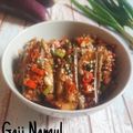 Cooksnap dari _Vifa untuk resep Gaji Namul (Salad Terong Kukus Korea)