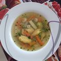 Kstee Cooksnap-ja, amikor elkészítette a(z) Tavaszi zöldségleves galuskával receptet.