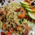 Cooksnap mamy_kitchen89 semasa beliau membuat Nasi goreng Seafood.