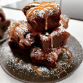 El cooksnap de Toni Martín cuando hizo Brownie con arándanos y un toque de toffee.