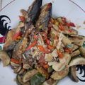 Cooksnap dari monica shavira untuk resep Tumis terong bulat ikan asin peda