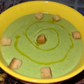 El cooksnap de Cristina Tuneu cuando hizo Crema de guisantes con Thermomix.