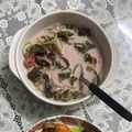 Cooksnap Aznal Ariff Zakaria semasa beliau membuat Masak Lemak Bayam Merah Jambu.