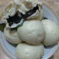 Cooksnap dari dewi febrina untuk resep Bakpau pandan kukus super lembut