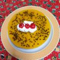 El cooksnap de yenit julia tajiri cuando hizo Cheesecake de maracuyá.