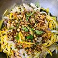 Cooksnap của Dy Dy khi họ làm theo món Nộm gà xé phay