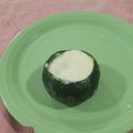 El cooksnap de Ali cuando hizo Zapallito rellenos.