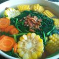Cooksnap dari Dapoer Asfa untuk resep 06. Bening bayam jagung