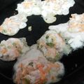 Rajeshwari Bhat's cooksnap of when they made Mini dosa bites.