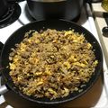Kelly Motichka's cooksnap of when they made Ground Beef Fried Rice.