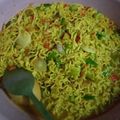 Chef_Deeyarh's cooksnap of when they made Noodles & boiled egg garnished with spring onions #Sokoto state.
