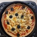 El cooksnap de Missdietas cuando hizo Pizza con tortita de trigo integral en freidora de aire.