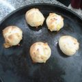 El cooksnap de andrea soria cuando hizo Pan rústico de cebolla y salame (masa de pizza).