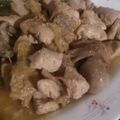 El cooksnap de josi E. cuando hizo Pollo en escabeche.