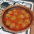 El cooksnap de rutilio cuando hizo Albóndigas al chipotle mexicanas.