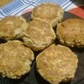 El cooksnap de Noe Zaino cuando hizo Hamburguesas de merluza y espinaca.