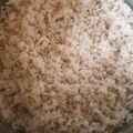El cooksnap de LuzMa SG cuando hizo Arroz integral.