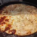 El cooksnap de jesi pereyra cuando hizo Fugaza rellena con muzarella.