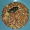 El cooksnap de aibin cuando hizo Lentejas con lo que hay siempre en casa.