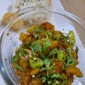 Nazia Qureshi's cooksnap of when they made Aloo sabzi.