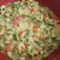 El cooksnap de Perla Millán cuando hizo Calabacitas con crema.