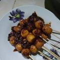 Cooksnap dari Desiana untuk resep Sate Telur Puyuh angkringan