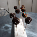 El cooksnap de Tere cuando hizo Cakepops con chocolate.
