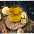 کوک اسنپ مهربانو بعد از امتحان کردن جوشانده سیب لیمو دارچین.