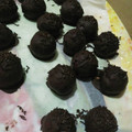 El cooksnap de Esther Herrera cuando hizo Trufas o bombones Red Velvet (Terciopelo Rojo).