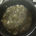 El cooksnap de Maria Jose Munoz Pinto cuando hizo Almejas en salsa verde.