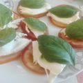 El cooksnap de Tama cuando hizo Ensalada capresse.