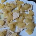 El cooksnap de Number One cuando hizo Pechuga a la plancha con manzana.