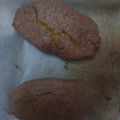 中二中的宅宅 的 好簡單「紫薯地瓜餅乾」熱呼呼的好好吃♡ cooksnap