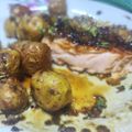 El cooksnap de LuisFy cuando hizo Salmón a la plancha con salsa de soja y miel.