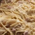El cooksnap de encacaba@gmail.com cuando hizo Espaguetis carbonara.(Thermomix).