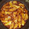 El cooksnap de Luciana Agnello cuando hizo Torta de manzana invertida.