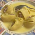 El cooksnap de Mar Vilches Carrasco cuando hizo Sopa de galets rellenos de carne.