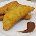 Cooksnap dari Dina untuk resep Roti Tawar goreng isi pisang coklat