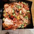 El cooksnap de Maria Eugenia Llanos De De Vicente cuando hizo Pollo al horno con vegetales.