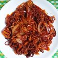 Cooksnap của Thu Mèo khi họ làm theo món Mực tua xào cay