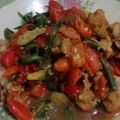 Cooksnap dari Dwi Mulat untuk resep Oseng kulit melinjo tahu pedas
