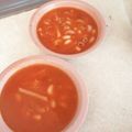 El cooksnap de Manuel Lopez cuando hizo Sopa de coditos con pollo.