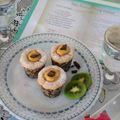 Cooksnap dari Anjana Syalma untuk resep Hokkaido nutrijel chiffon cupcake with mango vla