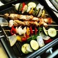 benjamin.yoder01's cooksnap of when they made chicken kabobs.