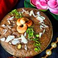 Madhvi Dwivedi का कुकस्नैप जब उन्होंने राजगीरा आटा हलवा (Rajgira atta halwa recipe in hindi) बनाया था।