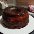 El cooksnap de Florencia Costa cuando hizo Budín de pan.